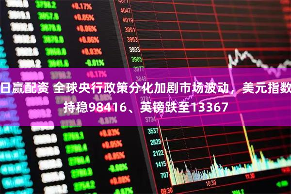 日赢配资 全球央行政策分化加剧市场波动，美元指数持稳98416、英镑跌至13367